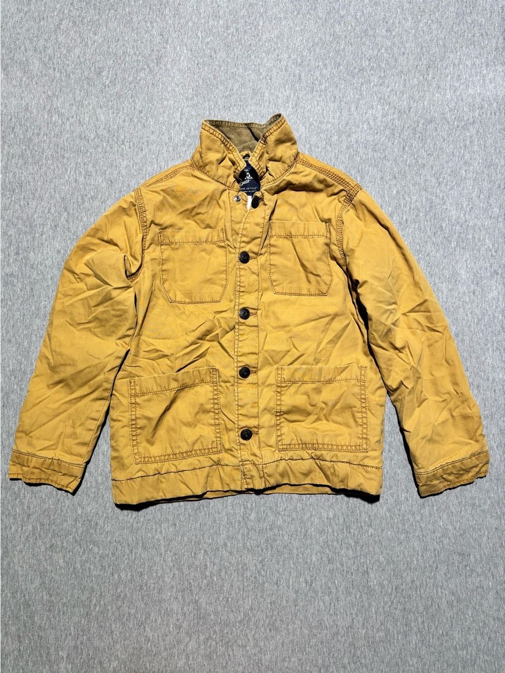 OshKosh B'gosh Mustard Yellow Military-Style Field Jacket